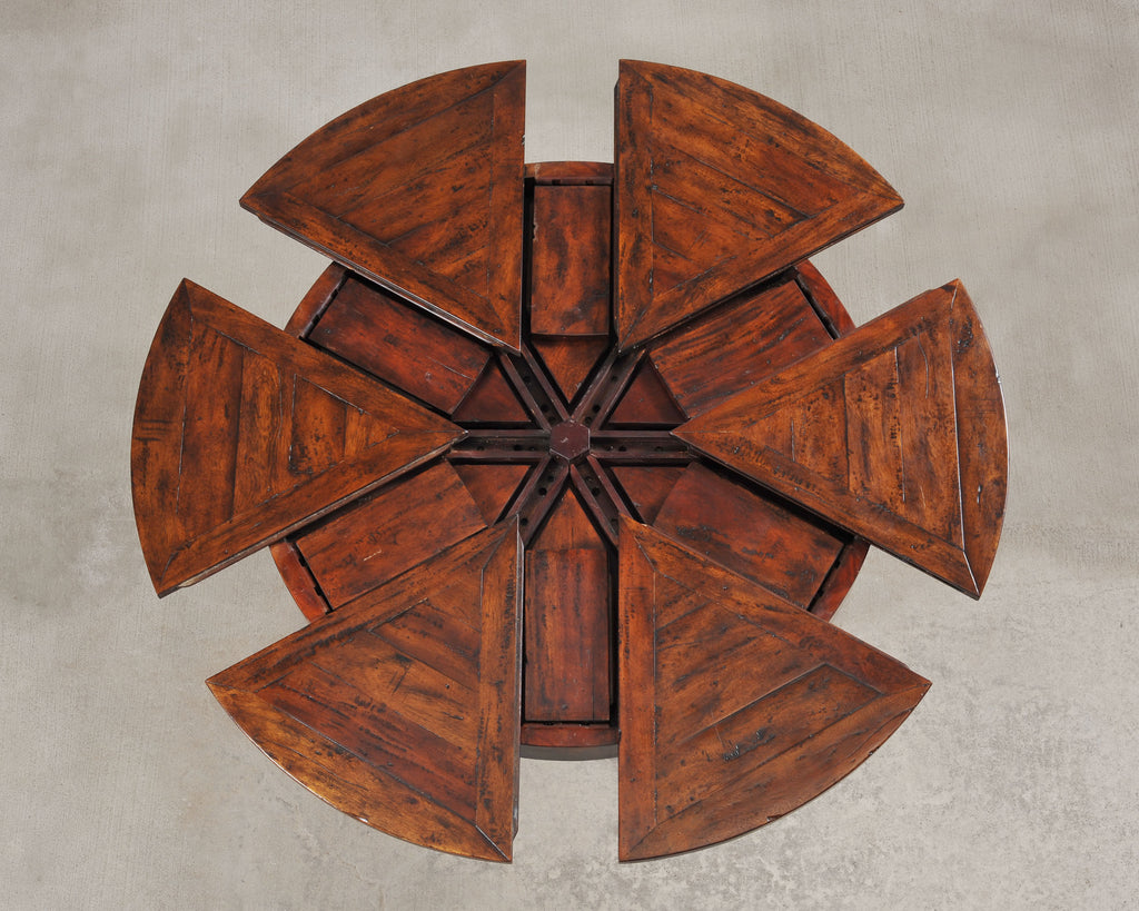 Theodore Alexander Castle Bromwich Mahogany Jupe Dining Table