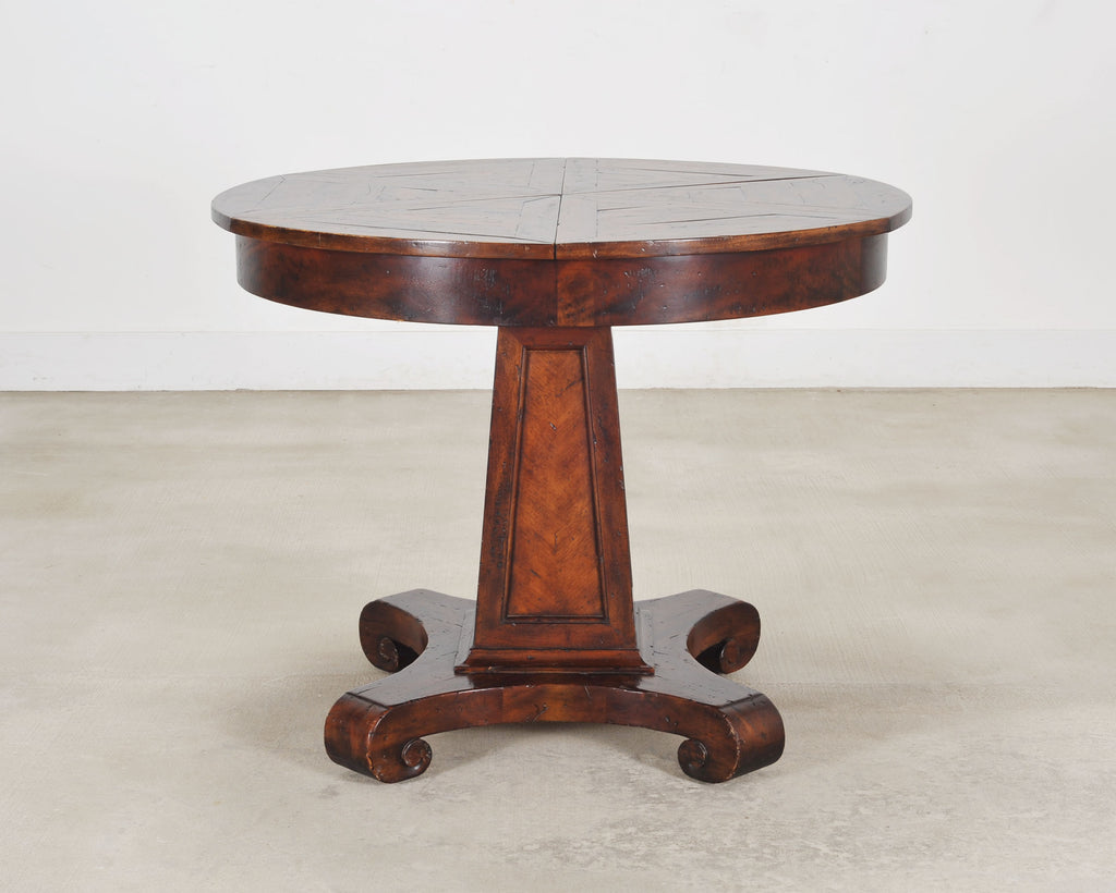 Theodore Alexander Castle Bromwich Mahogany Jupe Dining Table
