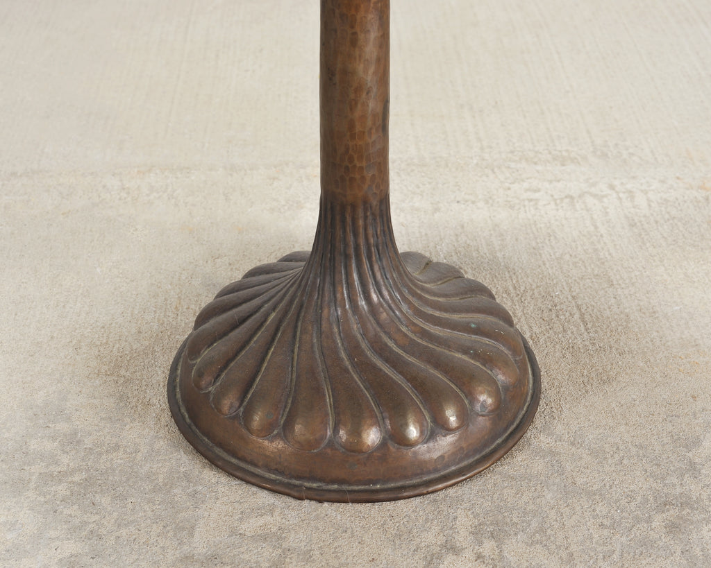 Patinated Bronze Three-Tier Muffin Dessert Stand or Display
