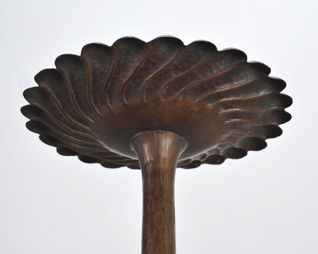 Patinated Bronze Three-Tier Muffin Dessert Stand or Display
