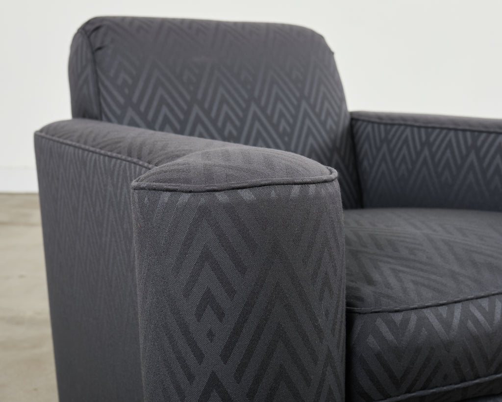 Ralph Lauren Italian Upholstered Brook Street Club Chair