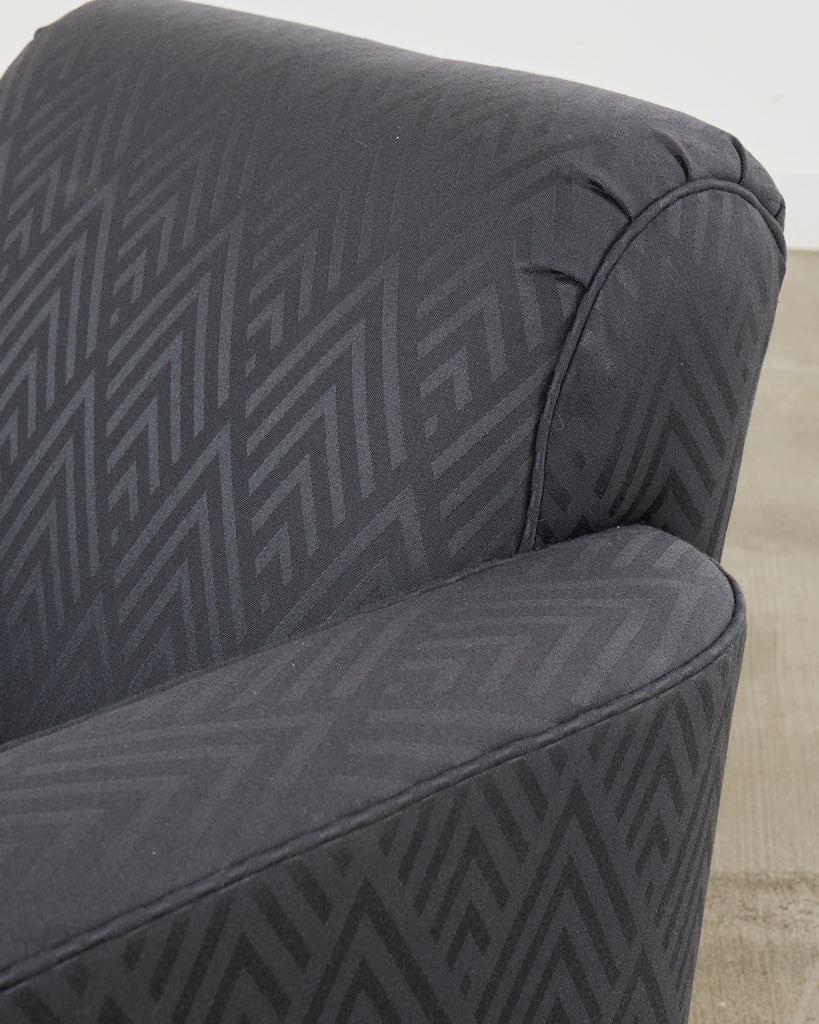 Ralph Lauren Italian Upholstered Brook Street Club Chair