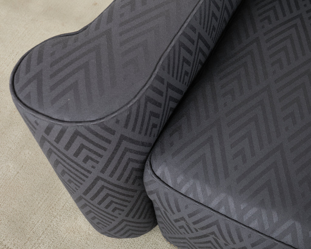 Ralph Lauren Italian Upholstered Brook Street Club Chair