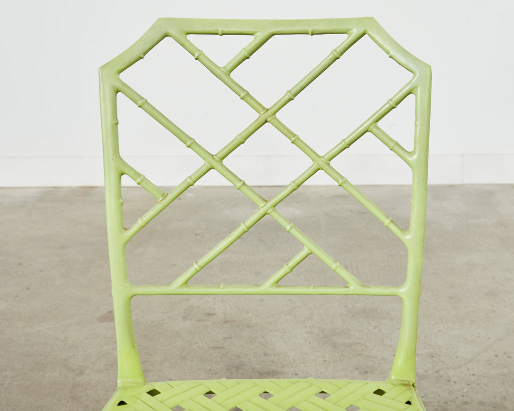 Brown Jordan Faux Bamboo Calcutta Garden Dining Set