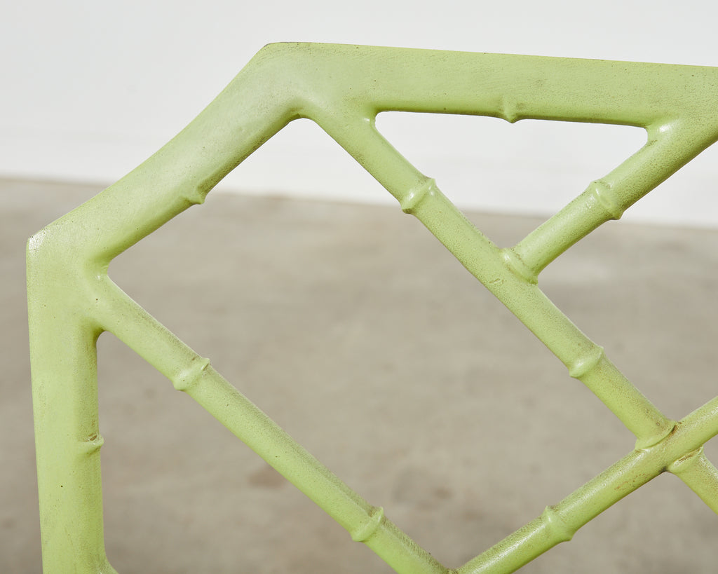 Brown Jordan Faux Bamboo Calcutta Garden Dining Set