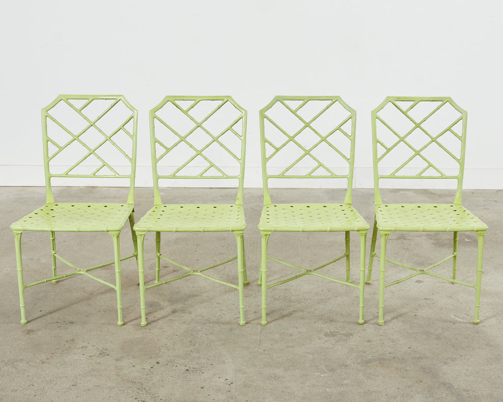 Brown Jordan Faux Bamboo Calcutta Garden Dining Set