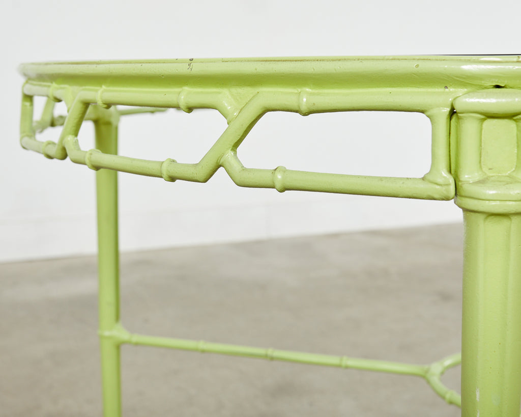 Brown Jordan Faux Bamboo Calcutta Garden Dining Set