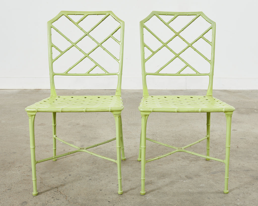 Brown Jordan Faux Bamboo Calcutta Garden Dining Set