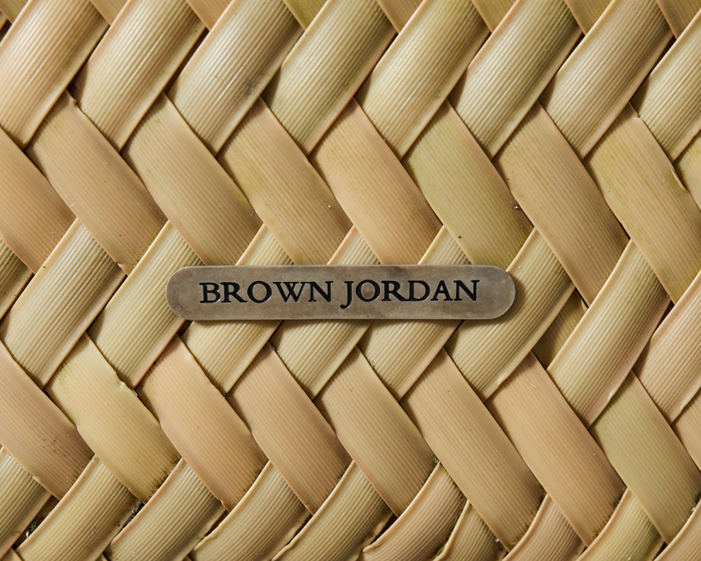 Brown Jordan Woven Wicker Havana Garden Sofa
