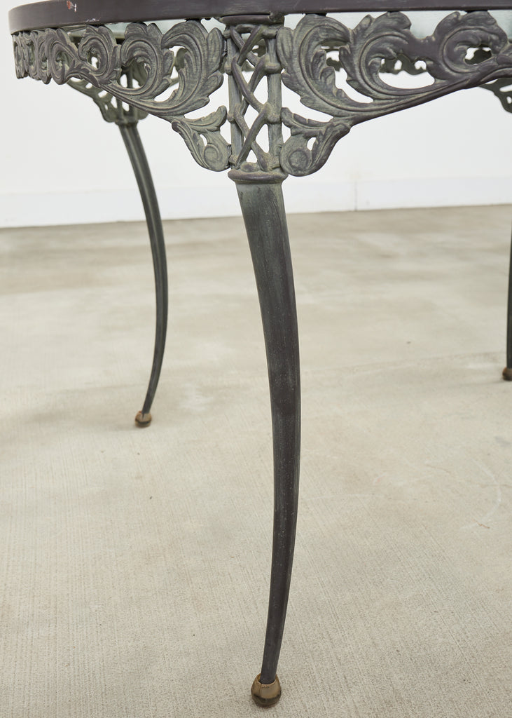 Brown Jordan Elegance Neoclassical Garden Dining Suite