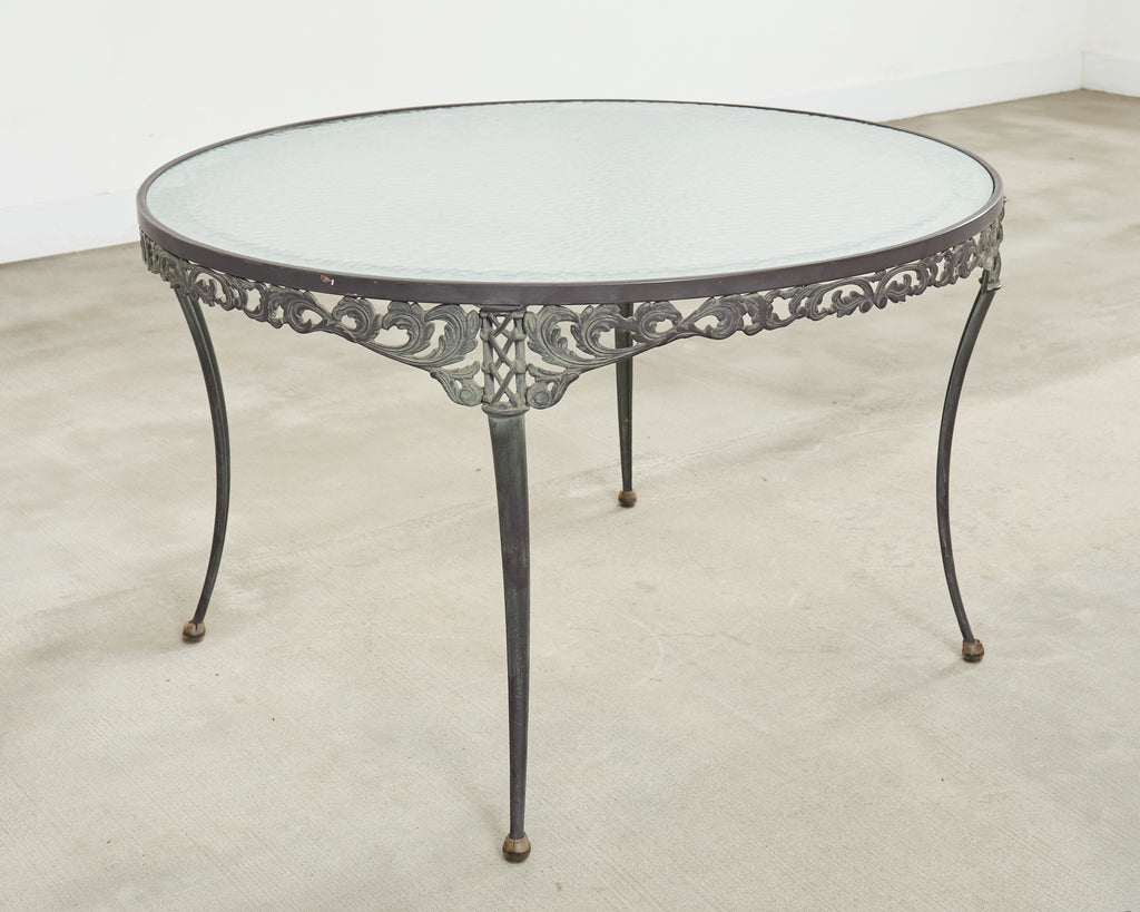 Brown Jordan Elegance Neoclassical Garden Dining Suite