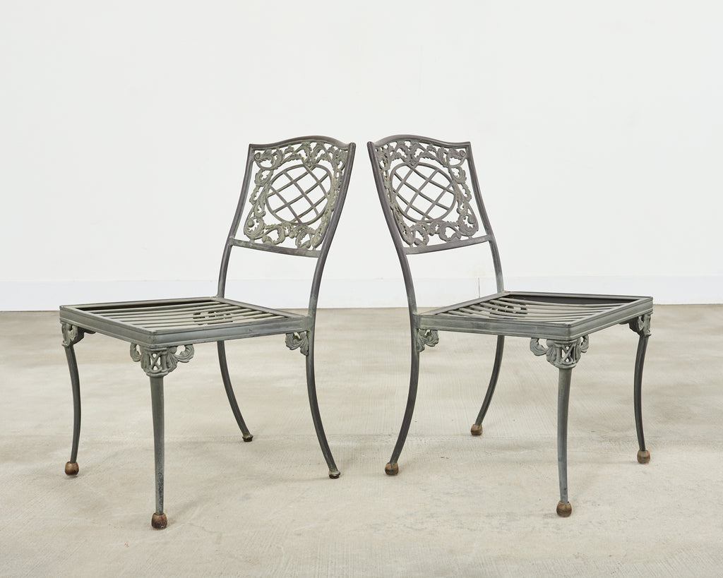 Brown Jordan Elegance Neoclassical Garden Dining Suite