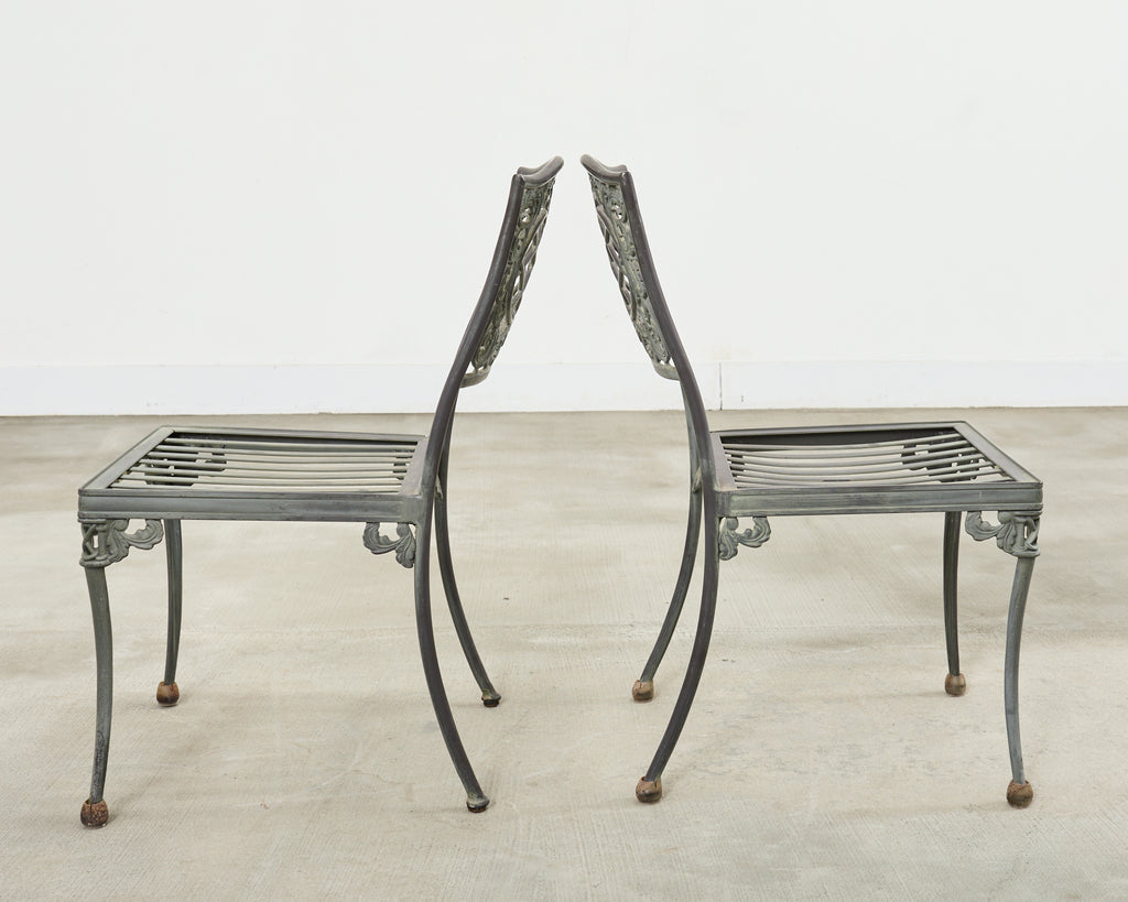 Brown Jordan Elegance Neoclassical Garden Dining Suite