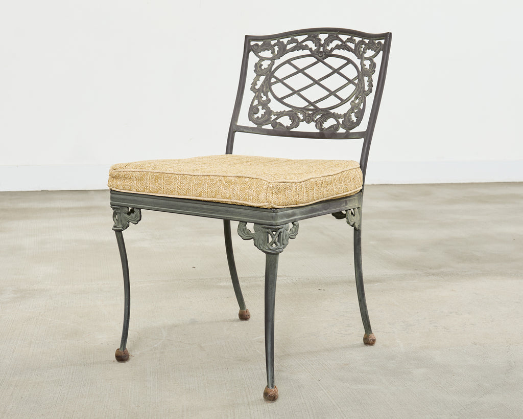 Brown Jordan Elegance Neoclassical Garden Dining Suite