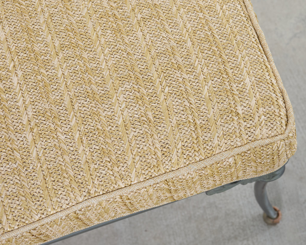 Brown Jordan Elegance Neoclassical Garden Dining Suite