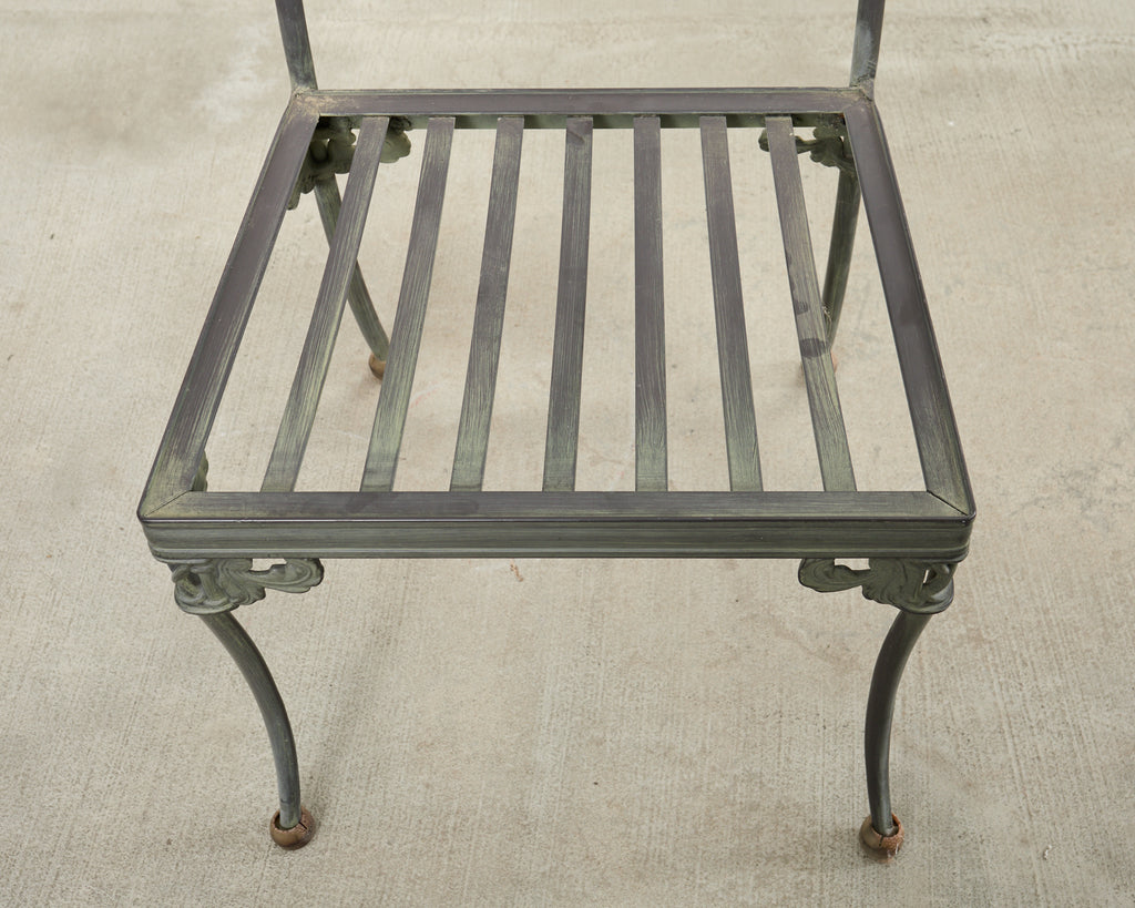 Brown Jordan Elegance Neoclassical Garden Dining Suite