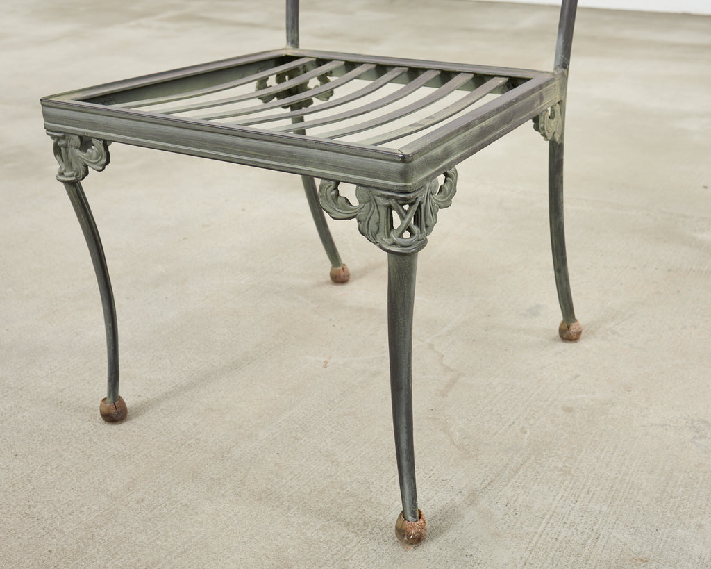 Brown Jordan Elegance Neoclassical Garden Dining Suite