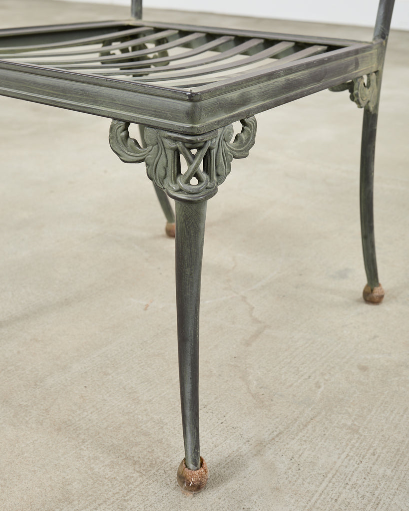 Brown Jordan Elegance Neoclassical Garden Dining Suite