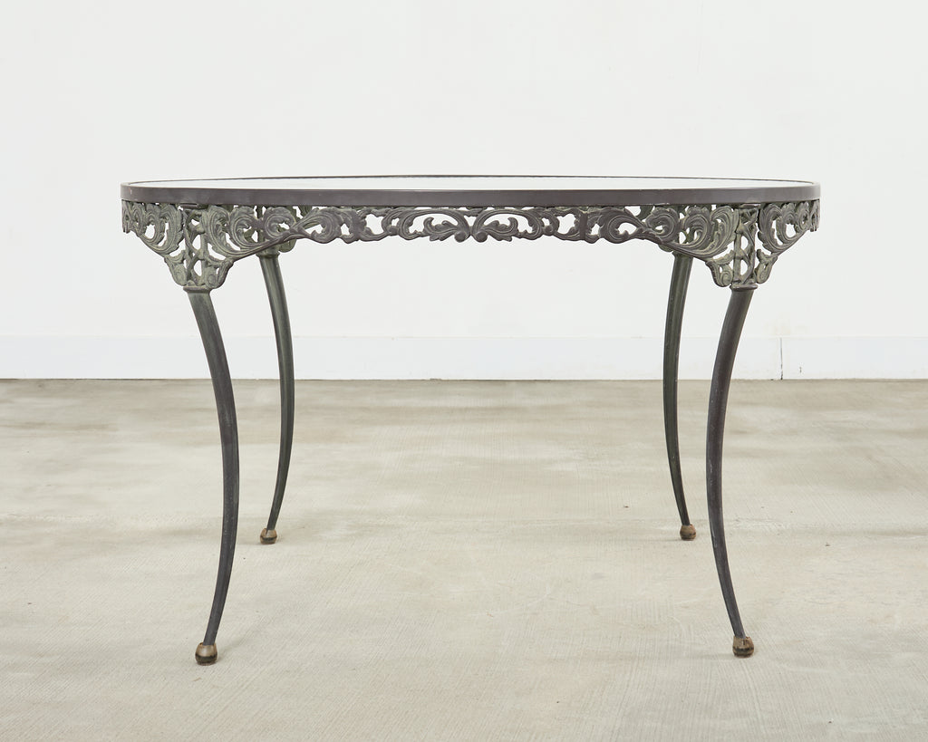 Brown Jordan Elegance Neoclassical Garden Dining Suite