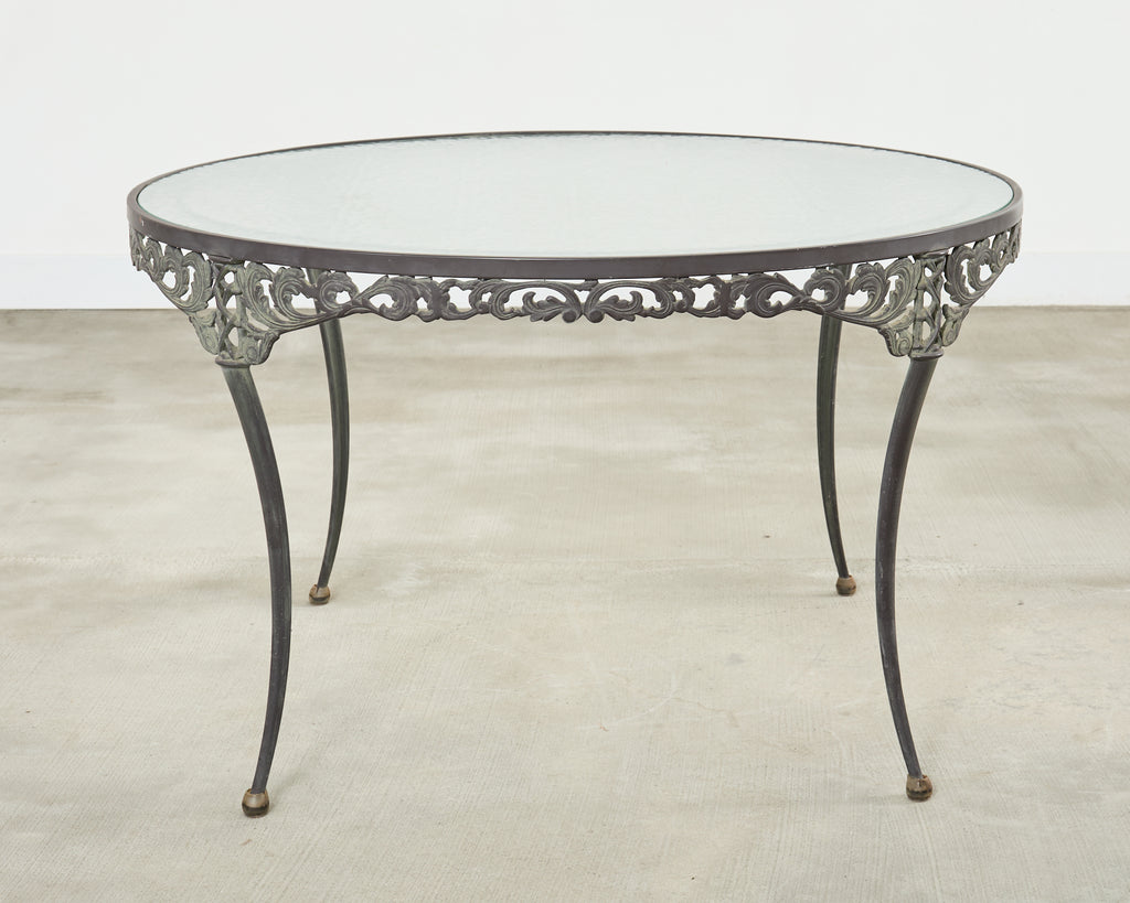 Brown Jordan Elegance Neoclassical Garden Dining Suite