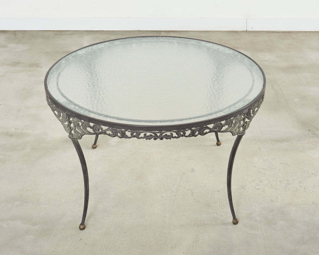 Brown Jordan Elegance Neoclassical Garden Dining Suite