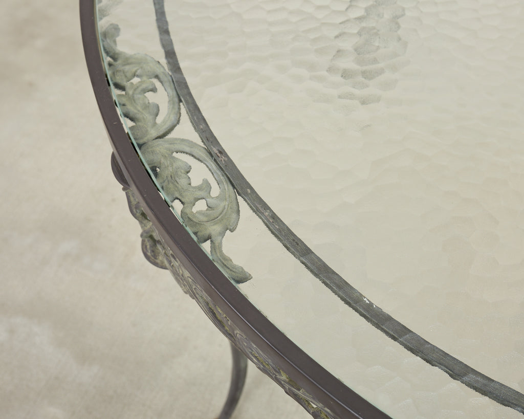 Brown Jordan Elegance Neoclassical Garden Dining Suite