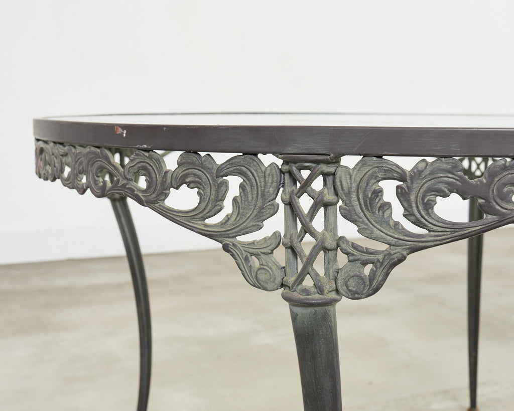 Brown Jordan Elegance Neoclassical Garden Dining Suite