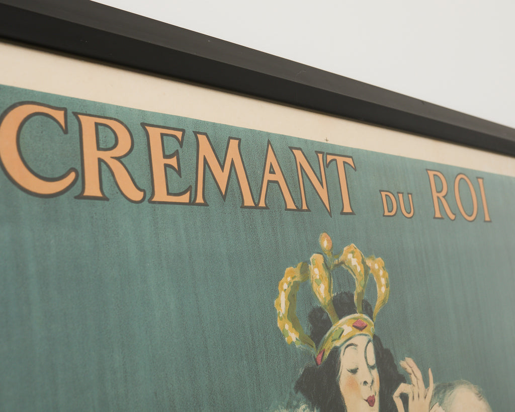 Leonetto Capiello Veuve Amiot Champagne King Print