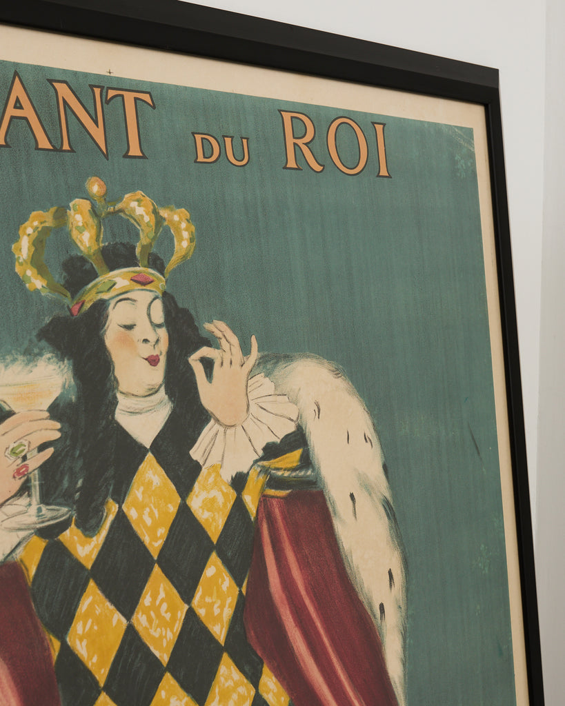Leonetto Capiello Veuve Amiot Champagne King Print