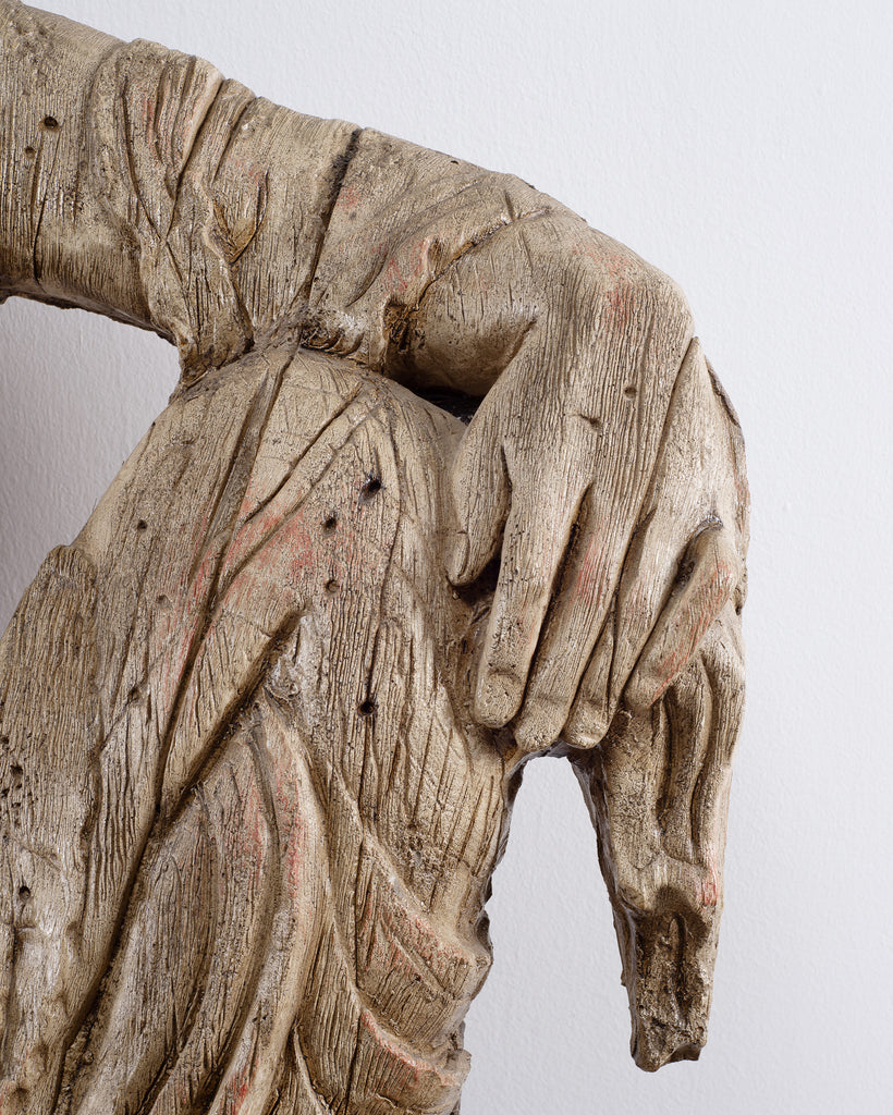 Chinese Qing Style Sculpture Figure of Bodhisattva Guanyin
