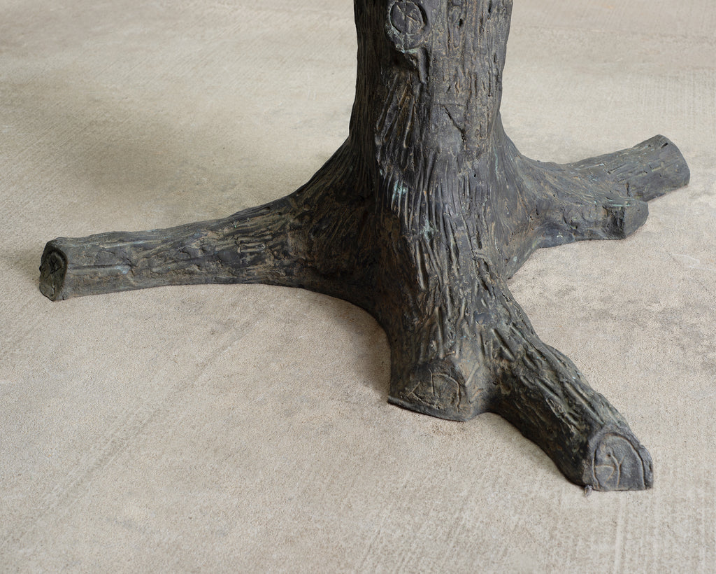 Giacometti Inspired Sculptural Bronze Tree Dining Center Table