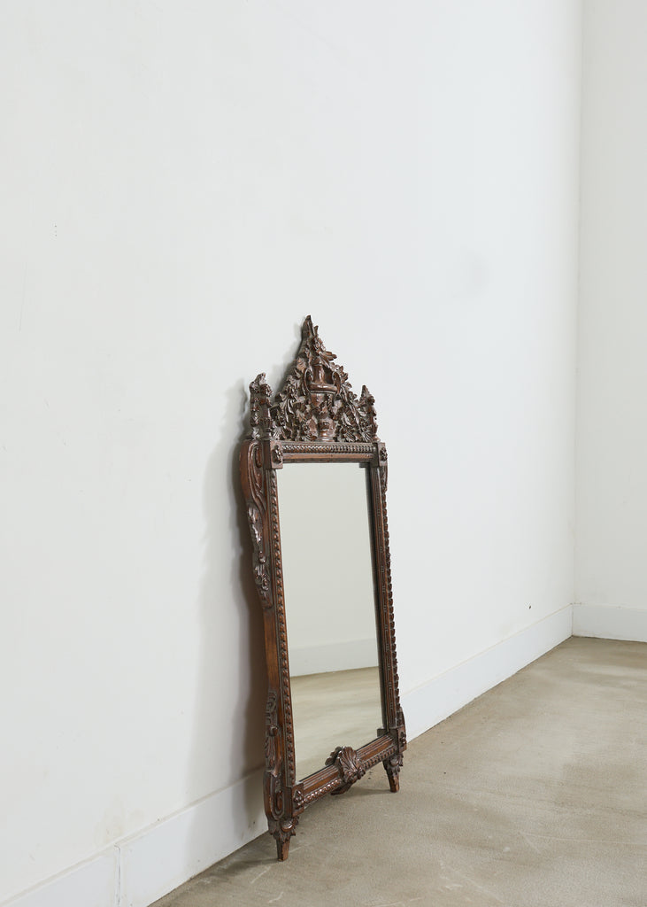 Stephen Cavallo Louis XVI Style Carved Wall Mirror