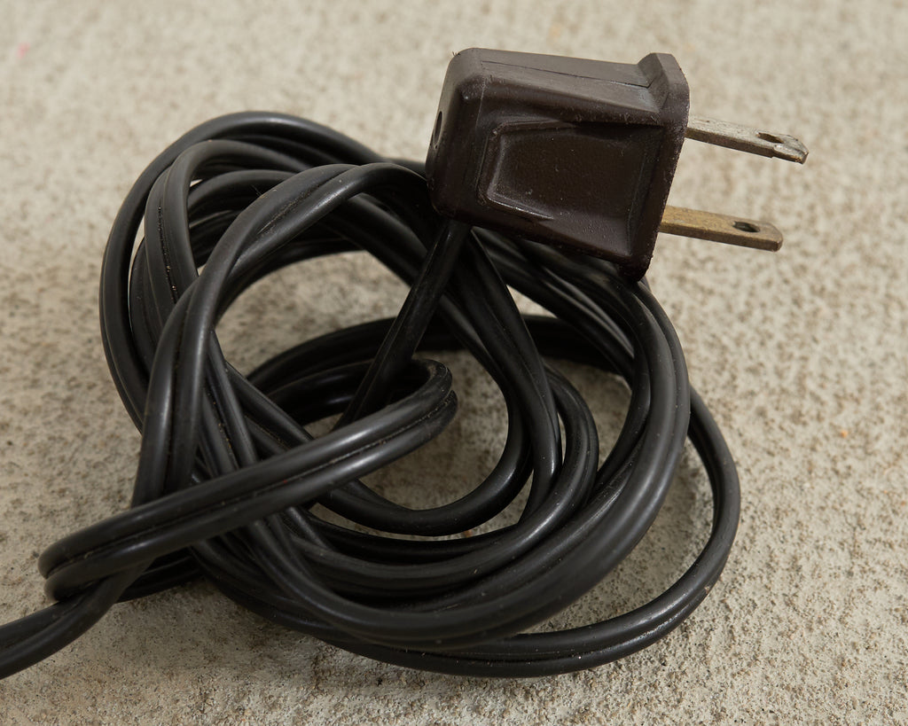 French Industrial Brutalist Iron Chain Link Floor Lamp