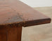 19th Century Country French Provincial Walnut Farmhouse Trestle Table