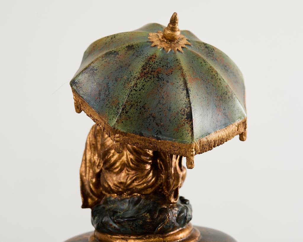 Faux Bamboo Chinoiserie Decorated Bar Cabinet on Stand