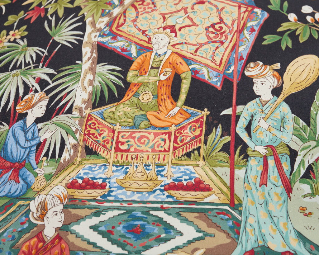 Set of Ten Chinese Chippendale Lacquered Faux Bamboo Dining Chairs