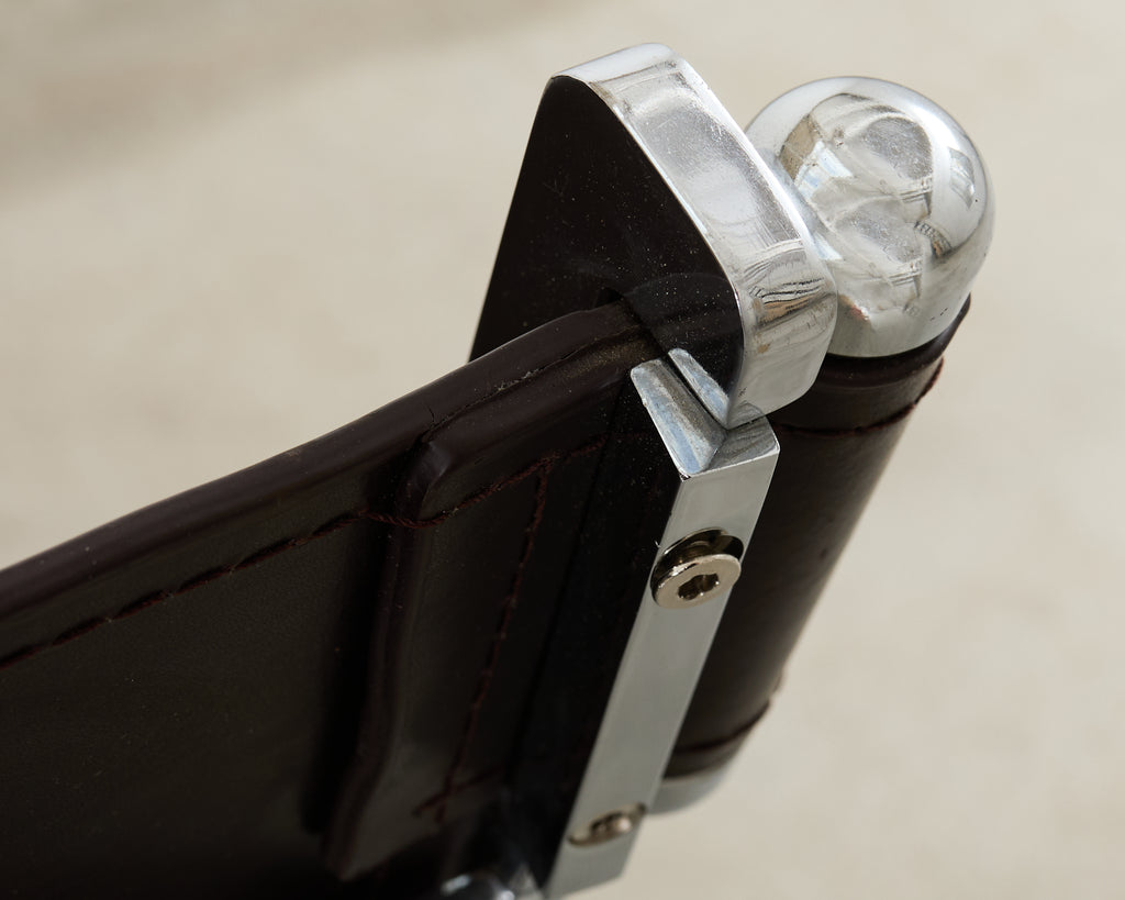 Pair of Antonio Citterio for Flexform Timeless Scissor Chairs