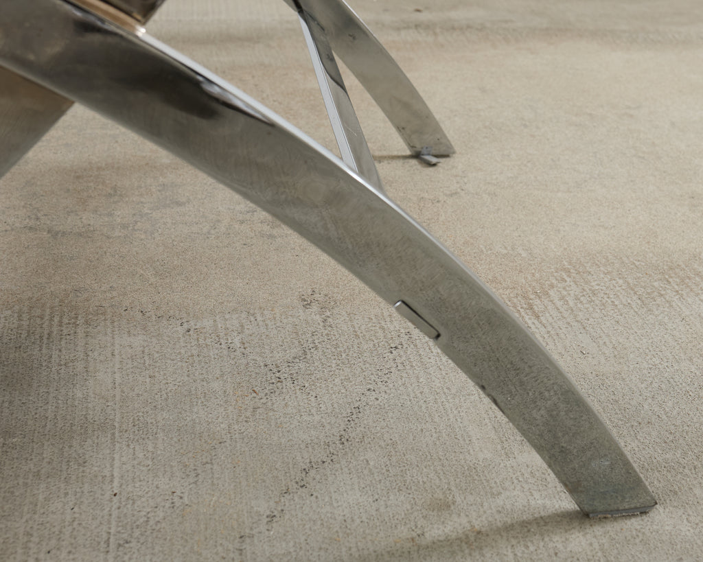 Pair of Antonio Citterio for Flexform Timeless Scissor Chairs