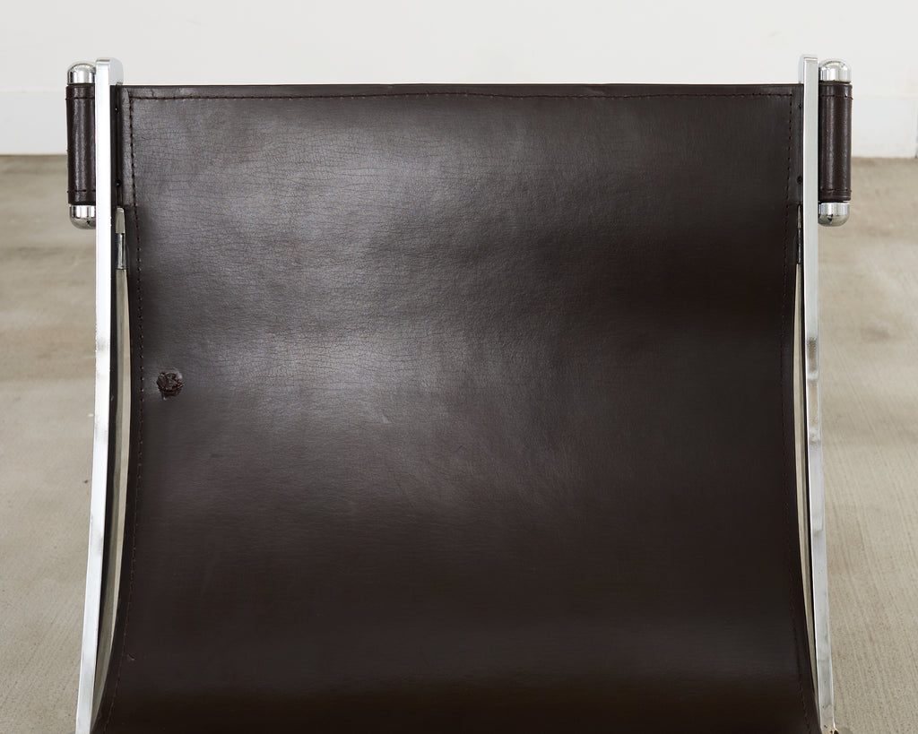 Pair of Antonio Citterio for Flexform Timeless Scissor Chairs