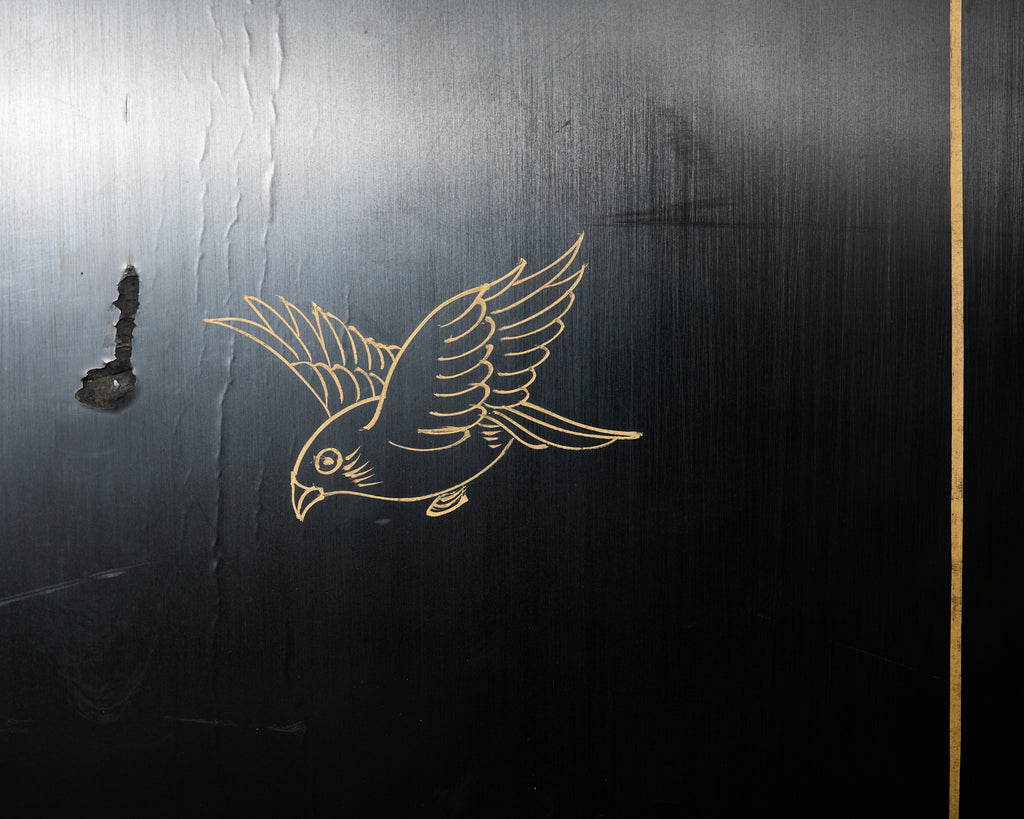 Chinese Export Four Panel Carved Soapstone Coromandel Screen