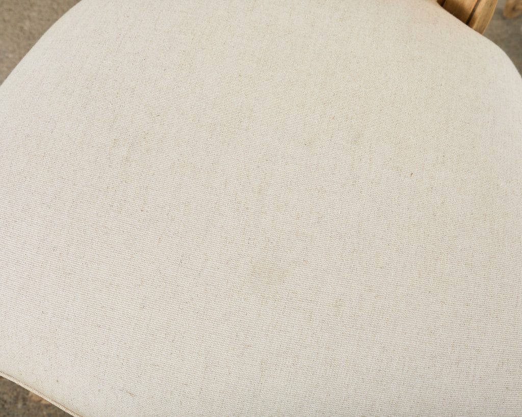 Set of Six Country French Provincial Style Dining Chairs