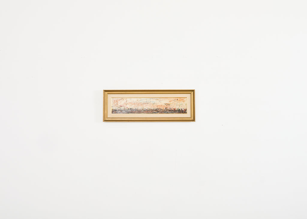 Pascal Cucaro Oil Board Midcentury Painting