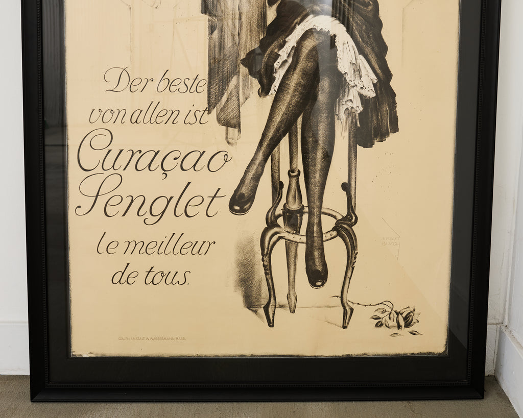 20th Century Ernst Busch European Commercial Art Poster