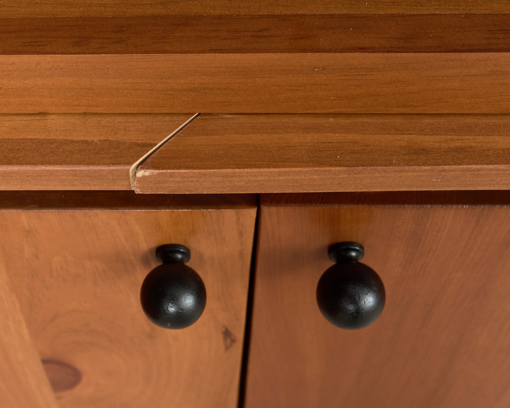 Monumental Pine Bookcase Sectional Wall Library 15 ft.