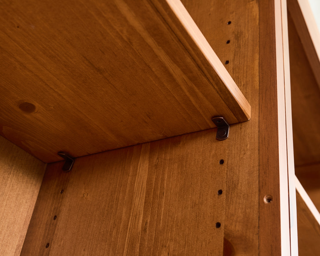 Monumental Pine Bookcase Sectional Wall Library 15 ft.