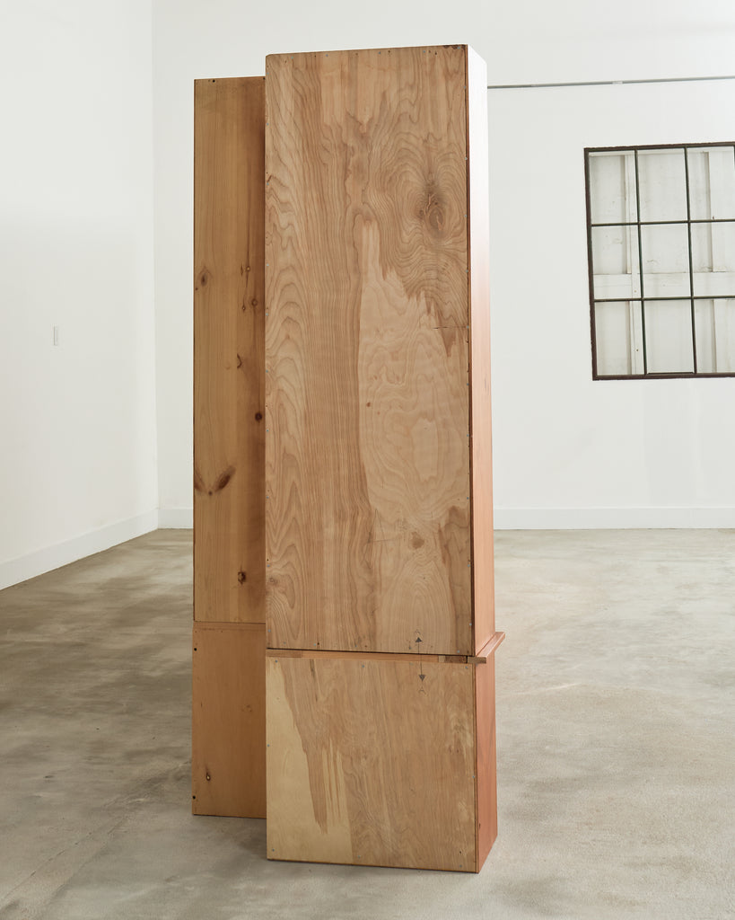 Monumental Pine Bookcase Sectional Wall Library 15 ft.