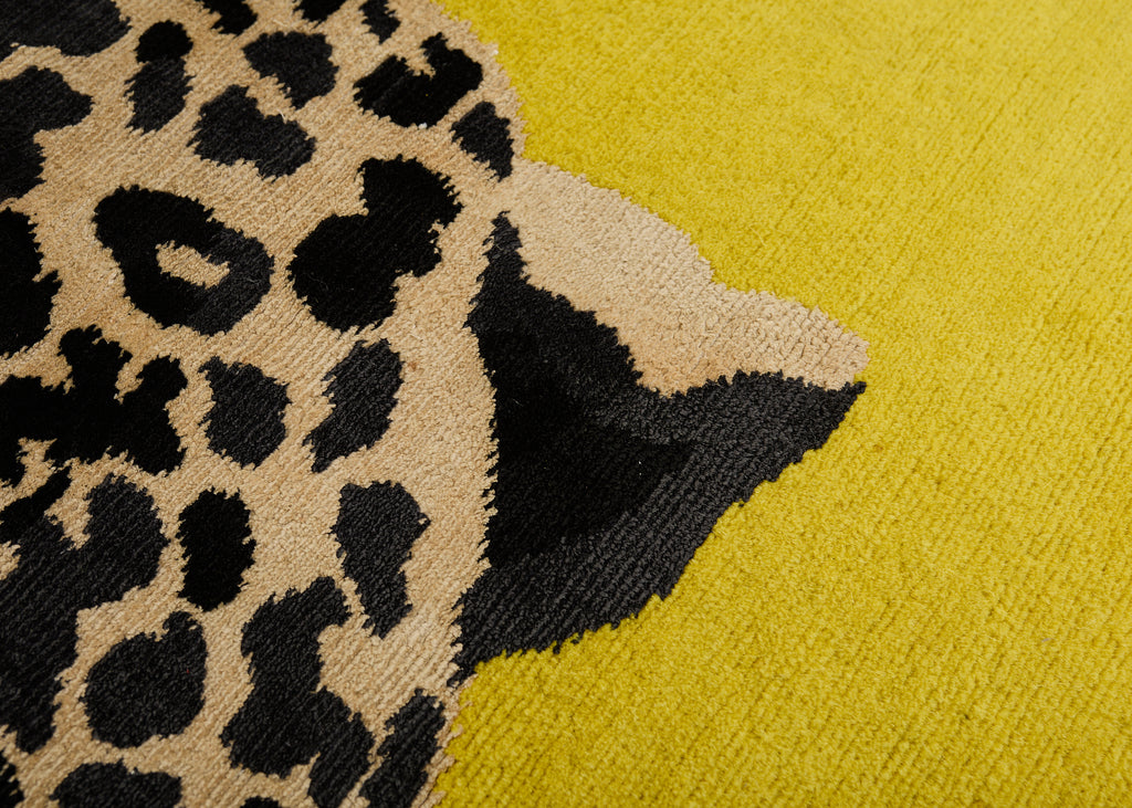 Diane Von Furstenberg Double Climbing Leopard Rug 13'W x 13'L