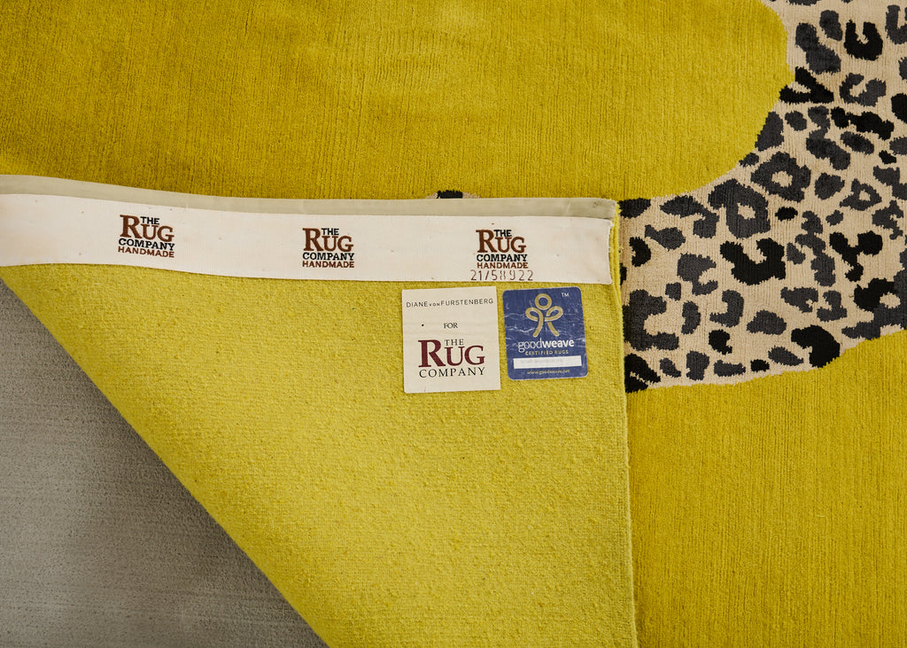 Diane Von Furstenberg Double Climbing Leopard Rug 13'W x 13'L