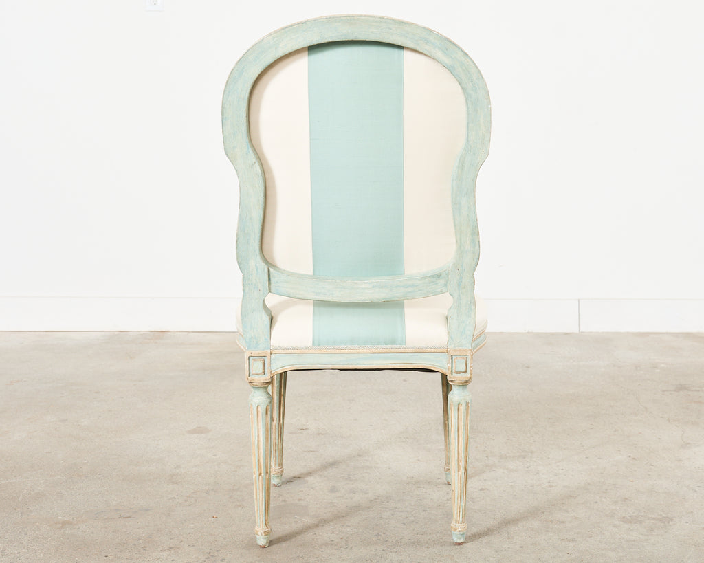 Dennis & Leen Louis XVI Style Painted Dining Chair