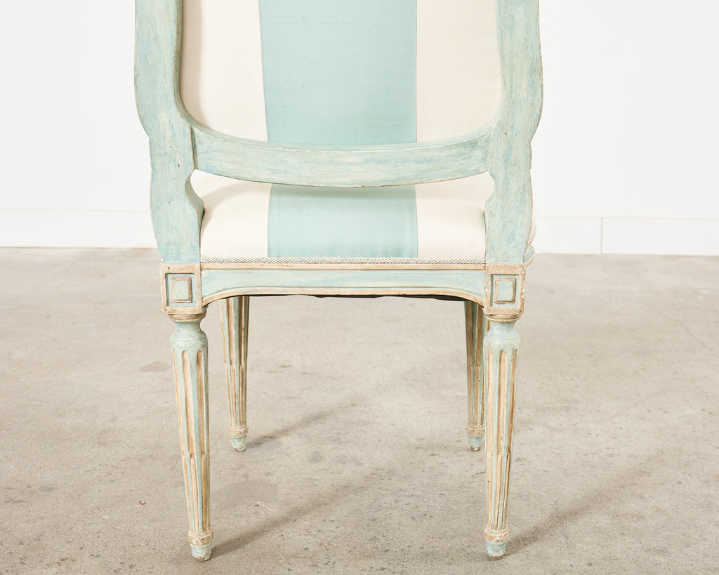 Dennis & Leen Louis XVI Style Painted Dining Chair